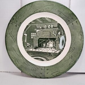 Royal Colonial Homestead Dinner Plate Royal 1950's Vintage Dinnerware 8